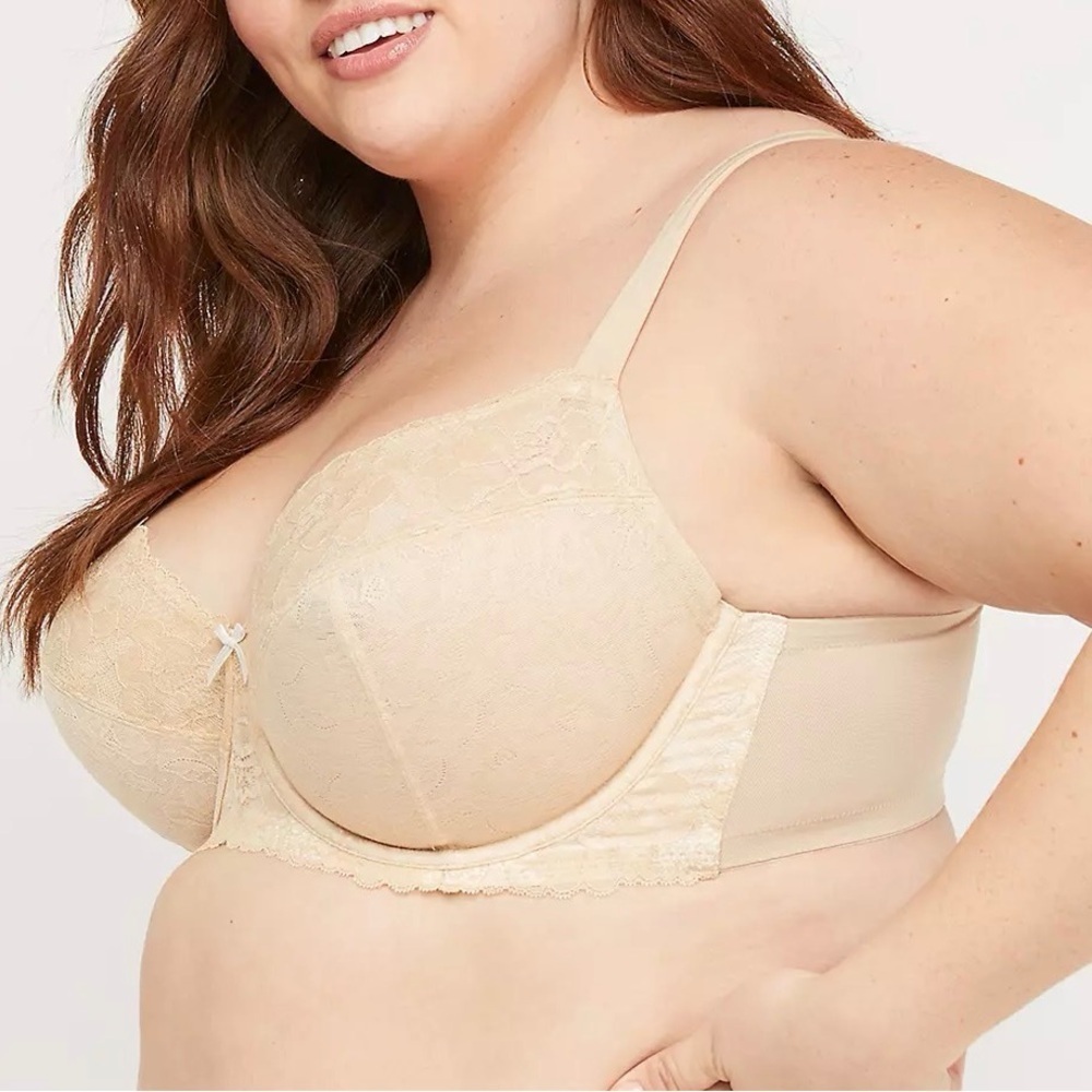 Cacique Modern Lace 3 pc Cup Bra